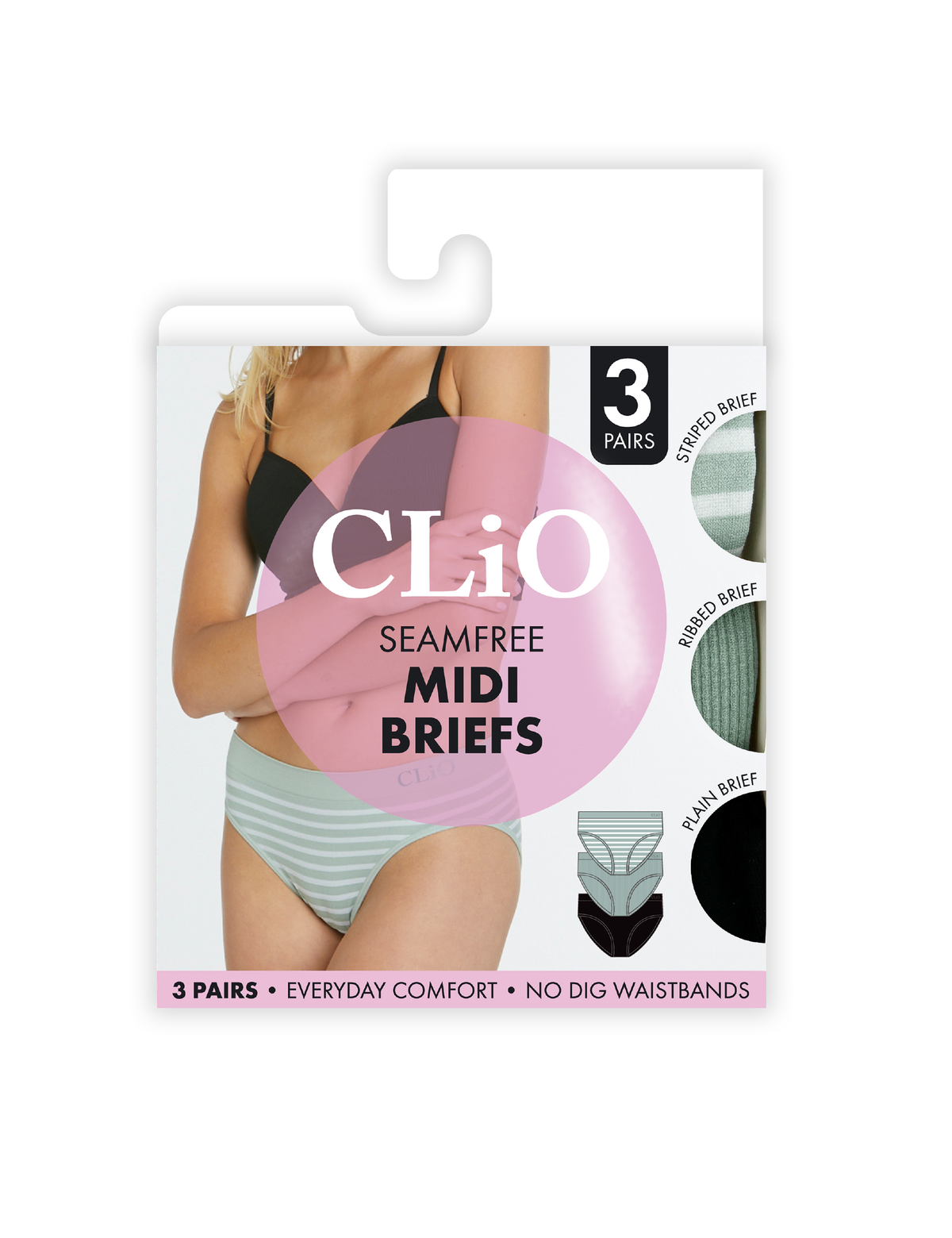 Fashion Midi 3 Pack Assorted – Clio intimates