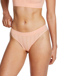 Pointelle Princess Skimpy Bikini - Gossamer Pink