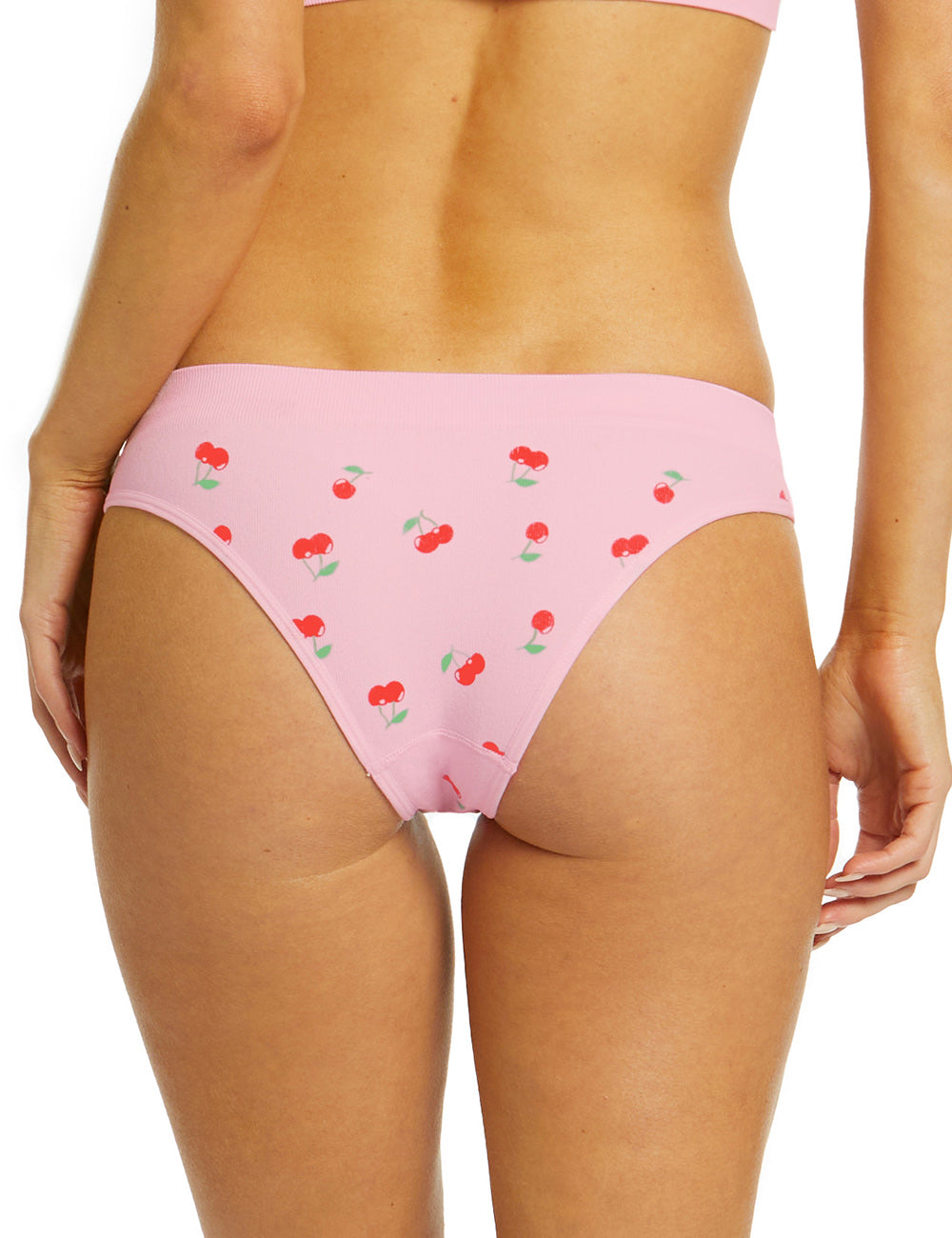 Sweet Cherry Skimpy Brief - Pink Sweet Cherry Print